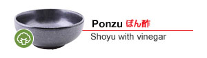 Ponzu - Shoyu with vinegar